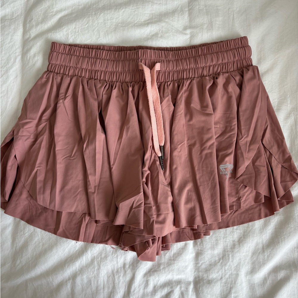 Women's Mauve Athletic Shorts